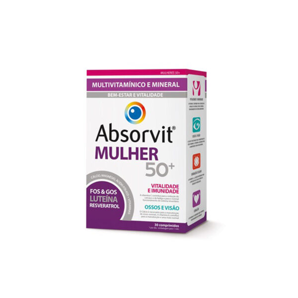 Absorvit Mulher 50 30 Comprimidos