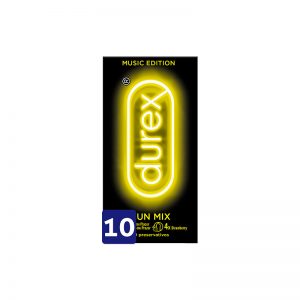 Durex Music Edit Fun Mix Preservativos X10