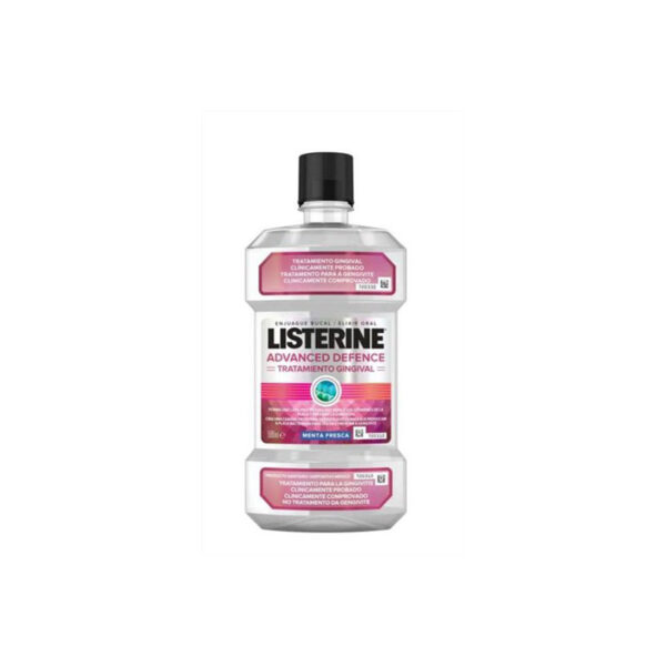 Listerine Advanced Defence Tratamento Gengival Elixir Oral 500Ml