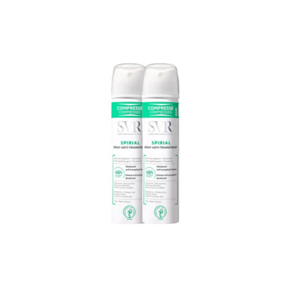 SVR Spirial Spray Anti-Transpirante 2 x 75 ml