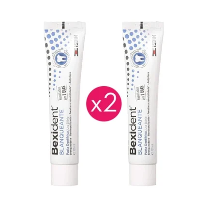 Bexident Branqueador Pasta Dentífrica 2x125ml