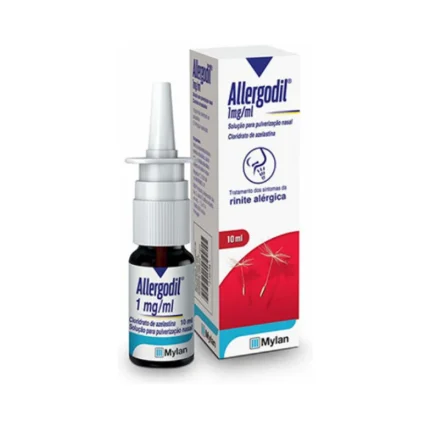 Allergodil 1 mg/ml Solução para Pulverização Nasal 10 ml