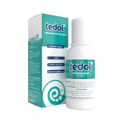 Tedol 20 mg/g Champô 120ml