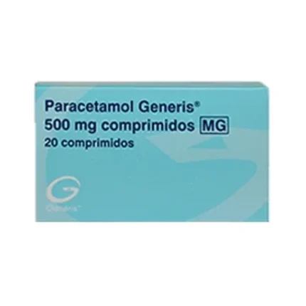 Paracetamol Generis 500 mg 20 Comprimidos