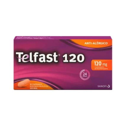 Telfast 120 120mg Comprimidos Revestidos 10 Unidades
