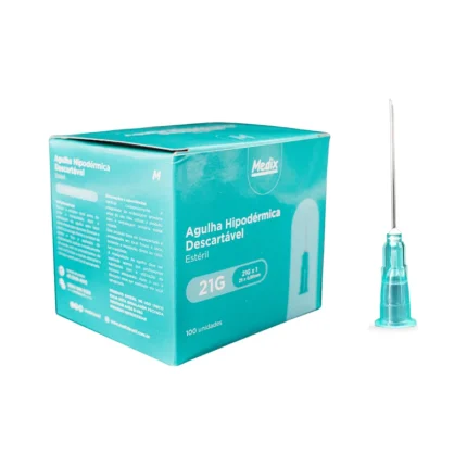Agulha Hipodérmica 40/8 10 Unidades