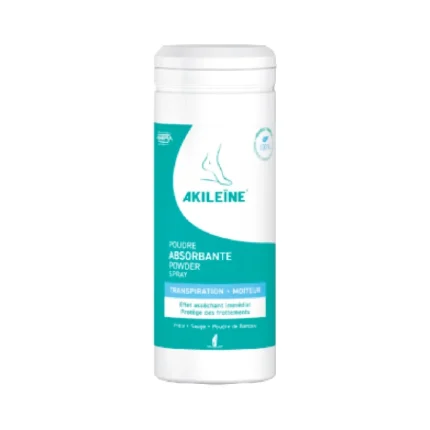 Akileine Transpiration Pó Absorvente Mico-Preventivo 75g