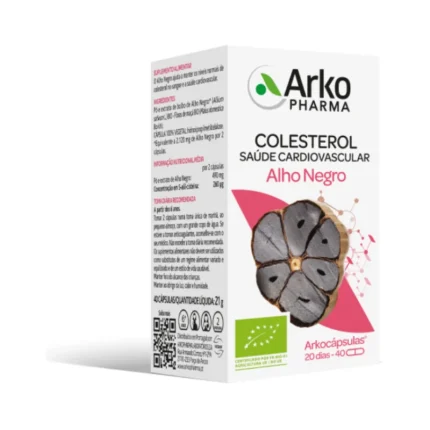 Arkopharma Arkocápsulas Alho Negro Cápsulas 40 Unidades